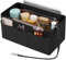 Enbagold Handtaschen Organizer Filz Taschenorganizer für Frauen Handtasche, Tasche Organizer Shopper mit Mehreren Taschen, Innentasche für Handtaschen,Schwarz,XL