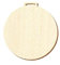 Holz Medaille rund - Deko Basteln 3-20cm, Durchmesser:Ø 8cm, Pack mit:25 Stück