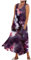 Robe Femme Chic Et Elegant, Jupes Femme Robe De Plage Mariée Vetement Longue Boheme Ete Robe Short Femme Ete De Plage Transparente Hippie Chic Soiree Princesse Coktail (1-Foncé Violet,5XL)