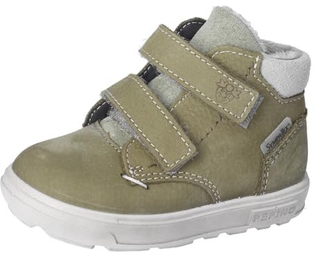 RICOSTA Jungen Winterstiefel Alex, Baby und Kleinkinder Lauflernschuhe, Weite: Mittel, lose Einlage, Sympatex, Stiefel, eukalyptus (540), 21 EU