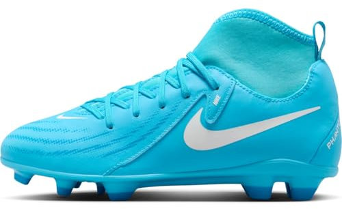 NIKE Jr. Phantom Luna 2 Club, Sneaker, Blue Fury White, 37.5 EU