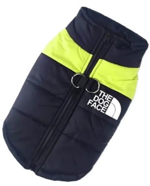 Wasserdichte, warme Hundekleidung, Haustiermantel, Winterweste, gepolsterte Reißverschlussjacke, Hundebekleidung für kleine, mittelgroße und große Hunde (12, 5XL)