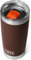 YETI Rambler Tumbler, Vaccum Insulated Stainless Steel Tumbler with Magslider Lid, Wetlands Brown, 20 oz (591 ml)