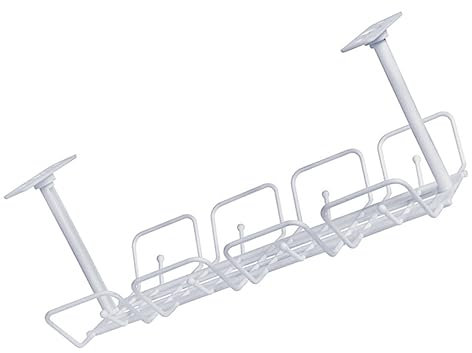 NUOBESTY Wire Organizing and Storage Rack Hanging Basket Desk Cable Management Kitchen Organization and Home Supplies Made of Material for Desk Cable Management and Storage