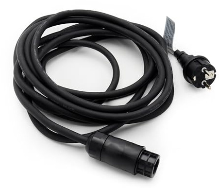 Technaxx 10m Schuko BC05 Kabel – Outdoor Gummikabel IP44 für Wechselrichter zu Steckdose TX-319 – Anschlusskabel kompatibel mit TX-250, TX-265, TX-270, TX-271, TX-274 & Hoymiles HMS Microinverter
