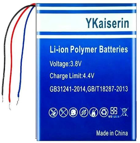 High Capacity Li-ion Polymer Portable Bluetooth Speaker Battery Compatible for JBL Clip 2 AN/Plus/Clip2/CLIP2BLKAM/CS056US/P04405201 Long-Lasting 1400mAh GSP383555,with Professional Repair Tool Kit