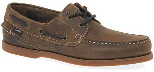 Loake Herren Lymington Bootsschuhe Schuhe Braun 43 EU