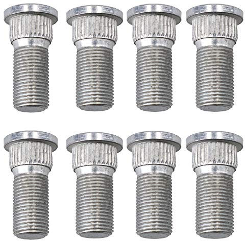 Pack de 8 goujons de roue remorque M10 pour moyeu Suspension M10x1.25 Thread