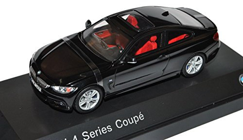 Defekte Vitrine B-M-W 4er Coupe M F32 Schwarz AB 2014 1/43 Kyosho Modell Auto