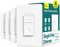 Smart Light Switch Treatlife Dimmer Light Switch, 4 Pack, Compatible with Alexa and Google Assistant, Neutral Wire Needed, 2.4G...