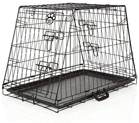 Car Dog Cage 30 by Cozy Pet, Fits Most Makes Audi BMW Fiat Ford Honda Hyundai Kia Jaguar Toyota Renault Vauxhall VW Volvo Puppy Crate Model CDC02