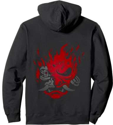 OniCyborg Cyberpunk Sweat à Capuche