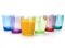 yongzhenlite 15 Ounce Large Acrylic Glasses Plastic Tumbler/Drinking Cups,Set of 6 Multi-Hammered Style,BPA Free