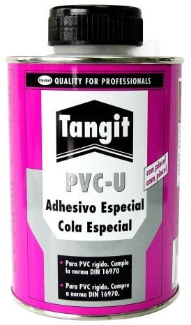 PVC-Haftkleber, fest, 250 g, Dose / Pinsel, Tangit