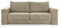 LOOKS by Wolfgang Joop Looks V-1 Designer Sofa mit Hockern, 2 Sitzer Couch, Funktionssofa, beige-braun, Sitzbreite 180 cm