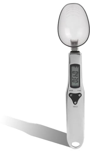 Balanza de cuchara, 500 g/0,1 g Cuchara medidora electrónica Balanza de cocina Balanza de alimentos con pantalla LCD Balanza de alimentos de cocina