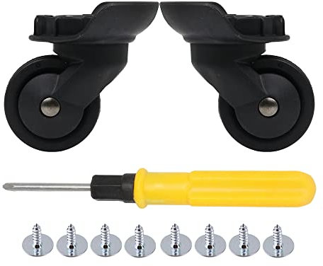 BQLZR 49 mm Durchmesser W293# P Koffer Gepäck Lenkrollen Ersatzteile 2 Stück