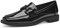 MARCO TOZZI Mocassini Donna senza Tacco Verniciati Business Slippers, Black Patent, 38 EU