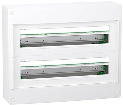 Coffret en saillie PrismaSeT XS Schneider Electric - 2 rangées - 24 modules - Sans porte