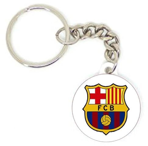 Porte clé badge logo FCB Barcelone Espagne football Embleme collection