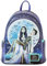 Loungefly Warner Brothers Corpse Bride Moon Mini Backpack Rucksack 2D Englisch, Mehrfarbig/Meereswellen (Ocean Tides), Einheitsgröße