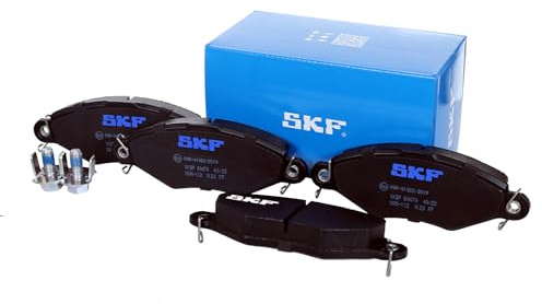 SKF Scheibenbremse Bremsbelag VKBP 80470-4er Set - Position Vorderachse Höhe 77mm Länge 154mm Breite 83mm Dicke 18mm - OE Qualität