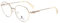 Brillen Lanvin LNV2107 722 MEDIUM GOLD 51/17/ WOMAN