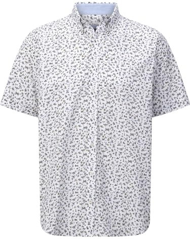 BABISTA Herren Kurzarmhemd Merietto weiß, 2XL (XXL) - 45/46