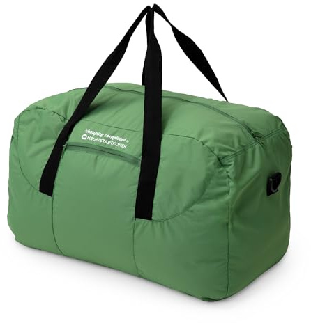 Hauptstadtkoffer - Falttasche 57cm, große Ultra-leichte Reisetasche, Faltbare Reisetasche, Cabin Bag max. 55L, Foldable Duffle Bag, Strandtasche, Weekender, Sporttasche XL Damen Herren, Green