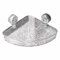 Raidley No Drill Clear Wall Caddy, Raidley Easymount Bathroom Storage Shelf, No Drilling Required Suction Cup Caddy, Bathroom Shelfs, No Drill Corner Shelf, Raidley Suction Cup Caddy (Clear)