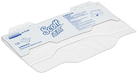 Kimberly Clark Professional Toilettensitzauflagen 6150 aus Papier, 1 VE