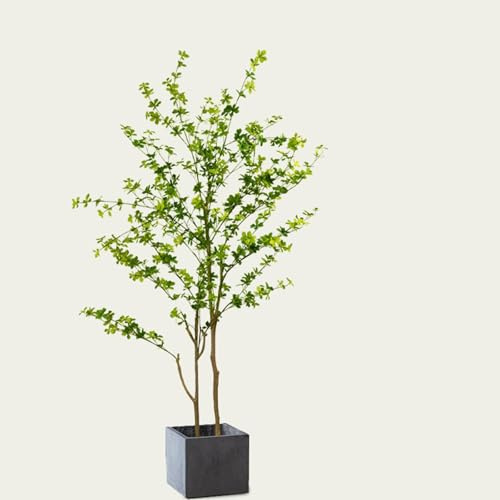 Albero di ulivo artificiale, albero di ulivo finto per casa, ufficio, soggiorno, patio, decorazione naturale per interni, 200 cm
