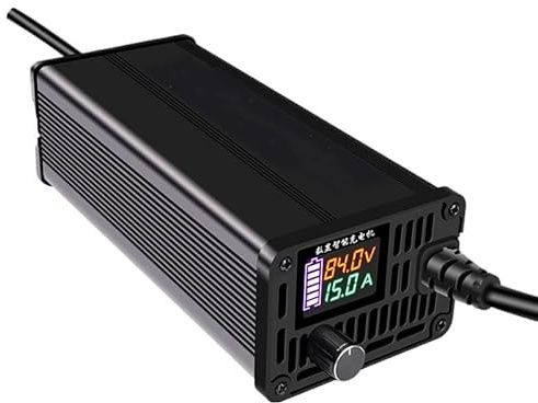 Wechselrichter,Inverter 10A 15A 24V 48V 58,4 V 72V 60V 67,2 84V Li-Ion Lithium-Batterie Ladegerät Curren einstellbar 13S Ladung 8S 16S 20S 24S Teile(72V 20S 84V li-ion,2-20A)