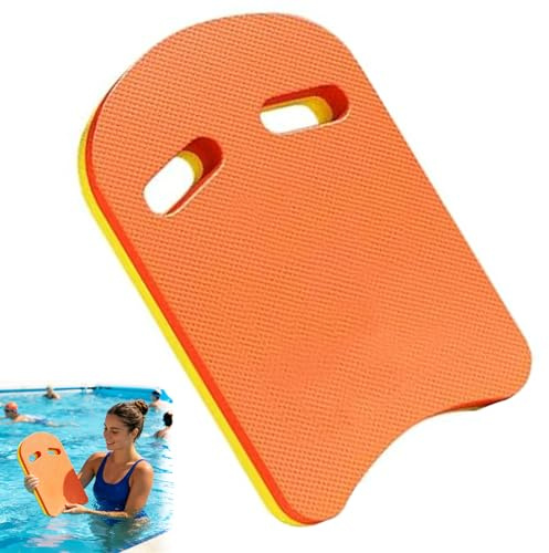 Tabla de natación unisex premium para adultos, con asas, espuma de polietileno, equipo de entrenamiento, para ejercicios de natación y entrenamiento