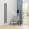 NRG 1800x272mm Vertical Tall Upright Flat Panel Designer Bathroom Central Heating Radiator Chrome Single Column - Perfect for Bathroom, Bedroom, Kitchen, Hallway, Living Room