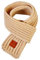 Boomly PAADIYA Baby Kinder Strickschal Wollschal Niedlich Winter warm Schals Halstücher Nackenwärmer Für Jungen Mädchen (Beige)