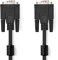 NEDIS - Cavo VGA - Spina VGA - Nichel - 20 m - Rotondo - PVC/ABS - Nero