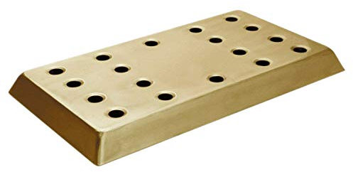 We Can Source It Ltd - Rectangular Brass Effect Drip Tray 16x8.75 Professional Barware Drink Tray