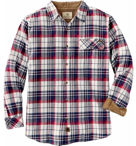 Legendary Whitetails herr Buck Camp Flannel Shirt Skjorta med knappar