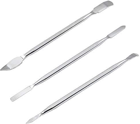 3 x Metall-Spudger mit Zwei Enden, Öffnungswerkzeug, professioneller Hebel-Spudger für Laptop, Tablet, iPhone, iPad, Handy und andere Mobile Geräte