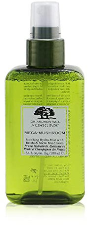 Origins, Dr. Andrew Mega-Mushroom Beruhigender Hydra-Mist mit Reishi & Schneepilz, 100 ml.