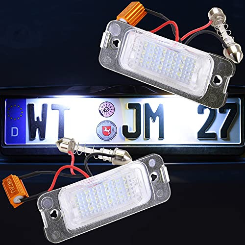 LED Kennzeichenbeleuchtung von Recambo kompatibel für Mercedes M-Klasse | Typ W164 | BJ 2005-2011