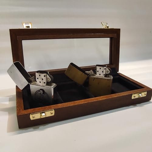 ZIPPO Feuerzeugbox Vitrine für Sammlerfeuerzeuge ZIPPO ST DUPUNT