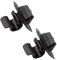 KASturbo 2 Stück Motorhauben-Stangenstütze, Stütz-Clip, Klemmhalter, Schwarz, Kunststoff, für C2, C3, C4, C5, 106, 206, 306, 3008, 407, Partner B9, vorne