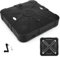TANGZON 100kg Garden Parasol Stand Base, Heavy Duty Banana Umbrella Base Weight with 4 Built-in Wheels, Outdoor Sand or Water Filled Square Patio Cantilever Weights, Pedals not Included
