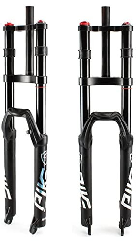 Forcella Ammortizzata Mountain Bike Freno A Disco da 1-1/8 Corsa 150mm Forcella MTB Downhill 26/27.5/29 Pollici per DH/XC/BMX Forcelle Ammortizzate(Schwarz,29)