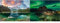 Ravensburger Puzzle 1000 Teile - Zugspitze am Eibsee - Puzzle für Erwachsene und Kinder ab 14 Jahren & 1000 Teile - Aurora Borealis Norwegen, Nordlichter über Hamnoy