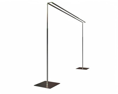 Adjustable Backdrop Stand Pipe Kit Heavy Duty Portable Quick Set Up for Wedding&Party&Event&Photography&Show&Display (10FT x 10 FT Double Crossbar, No Drape) ，But Not for Flower Walls/TVs/Heavy Items