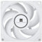 Thermalright TL-B8W Ventilateur de processeur PWM silencieux à 4 broches pour PC, ventilateur silencieux de 80 mm, vitesse de 2200 tr/min, ventilateur de refroidissement pour processeur (blanc)
