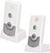 2 Way Wireless Voice Intercom Doorbell for Home Care Ideal Communication Solution for Elderly Caregivers and Disabled Individuals White